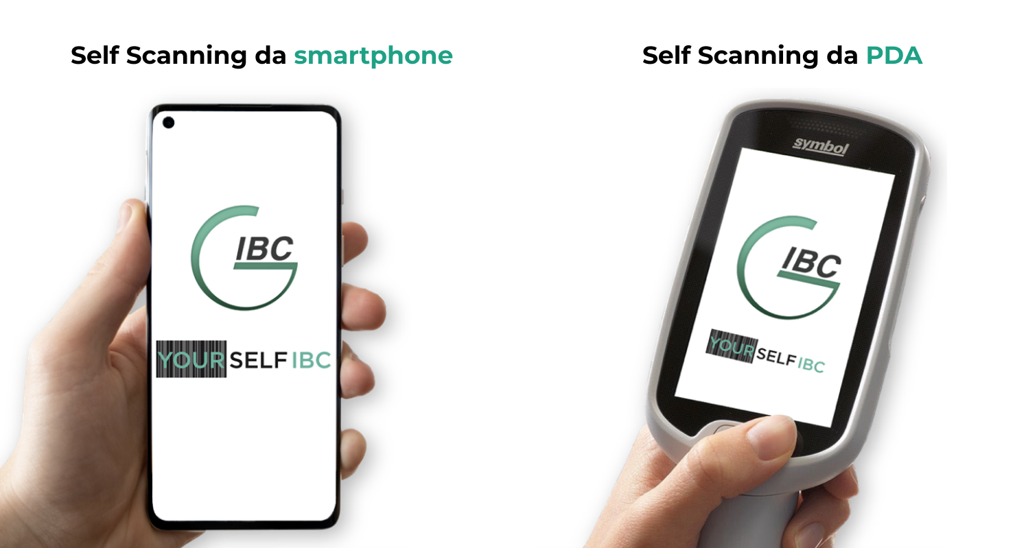Smartphone e PDA Self Scanning