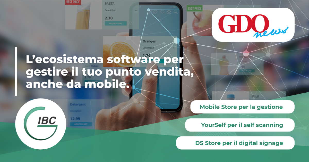 IBC Software mobile - il nostro articolo su GDO News